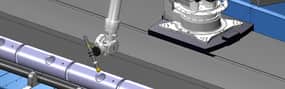 Ejemplo de corte con robot