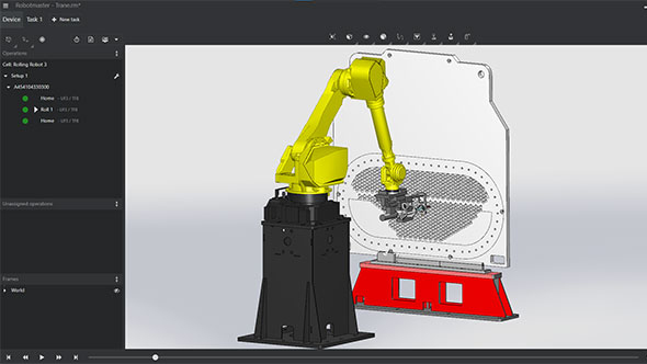 Logiciel de programmation et de simulation Robotmaster