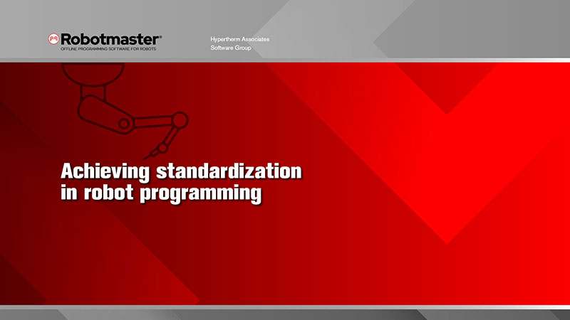 Achieving Robot Programming Standardization